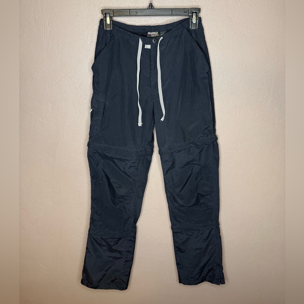Guide Series Women's Black Zip Off Convertible Outdoor Gorpcore Pants Size 4